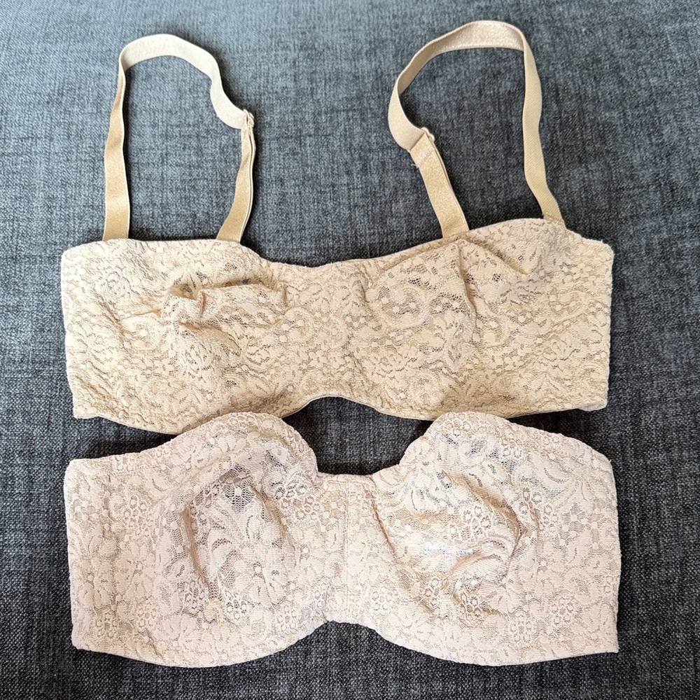 Wacoal Lace Bra and Bandeau Set